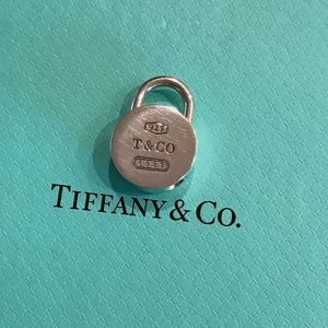 Authentic Tiffany & co padlock charm